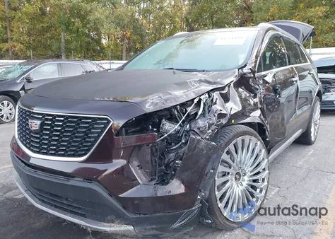 2020 Cadillac Xt4 Awd Premium Luxury z USA, uszkodzony, nr VIN 1GYFZDR47LF119818